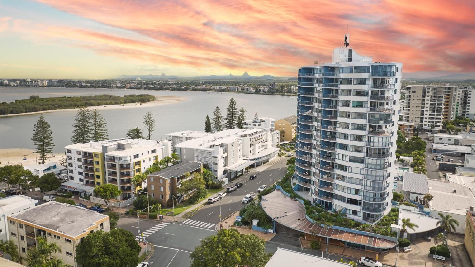 Centrepoint Apartments Caloundra Buitenkant foto